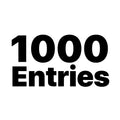 Raffle - 1,000 Entries