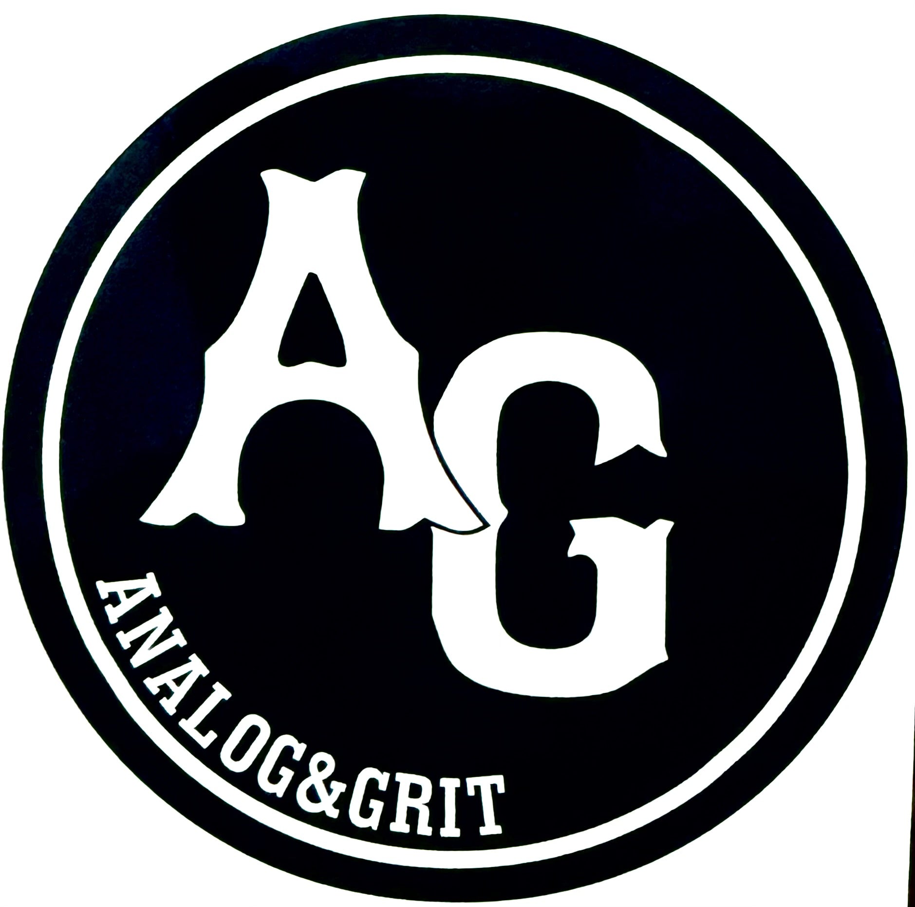 AG Logo Sticker (black)
